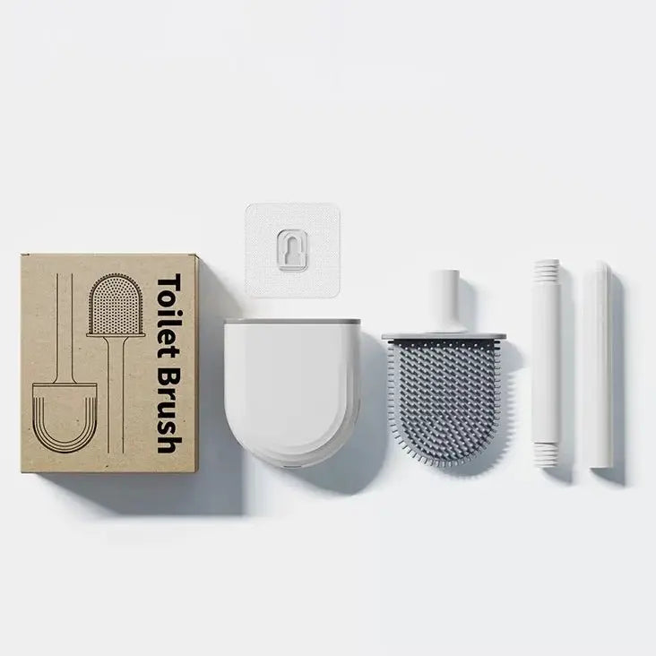 Silicone Toilet Brush & Holder Set (Only Available with Blop purchase) - Blop.todayBlop.today