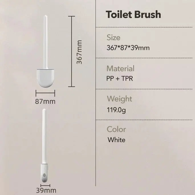 Silicone Toilet Brush & Holder Set (Only Available with Blop purchase) - Blop.todayBlop.today
